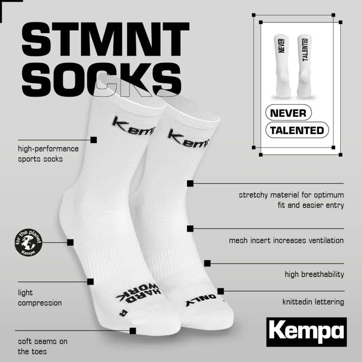 STMNT Socken Never Talented