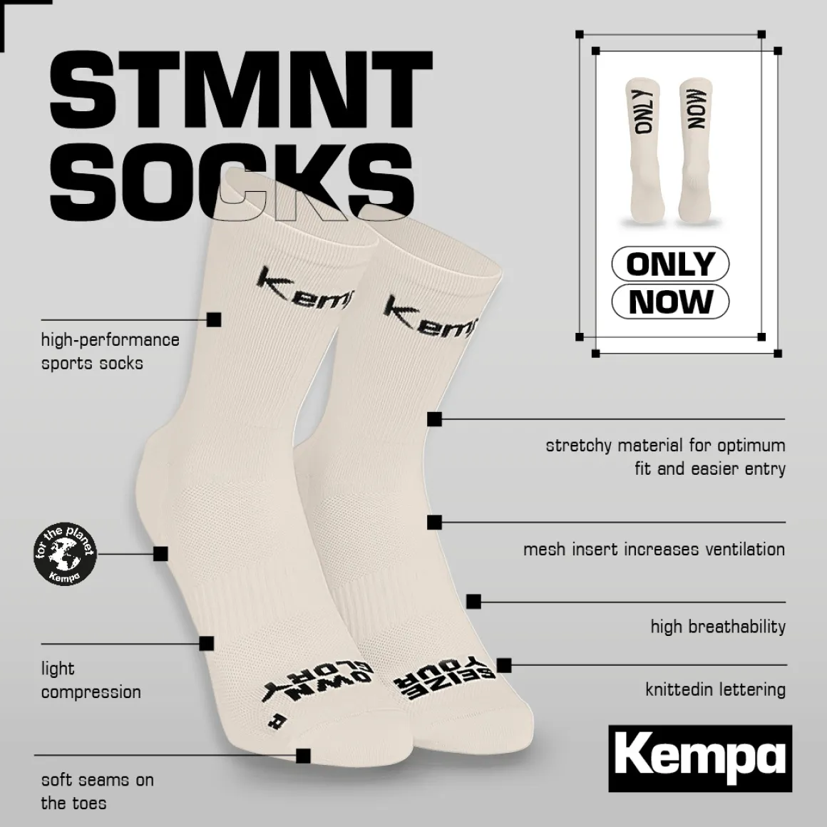 STMNT Socken Only Now